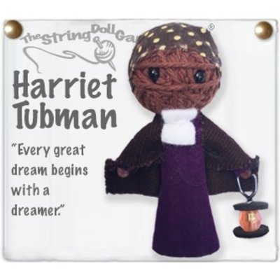 Kamibashi Harriet Tubman String Doll Keychain
