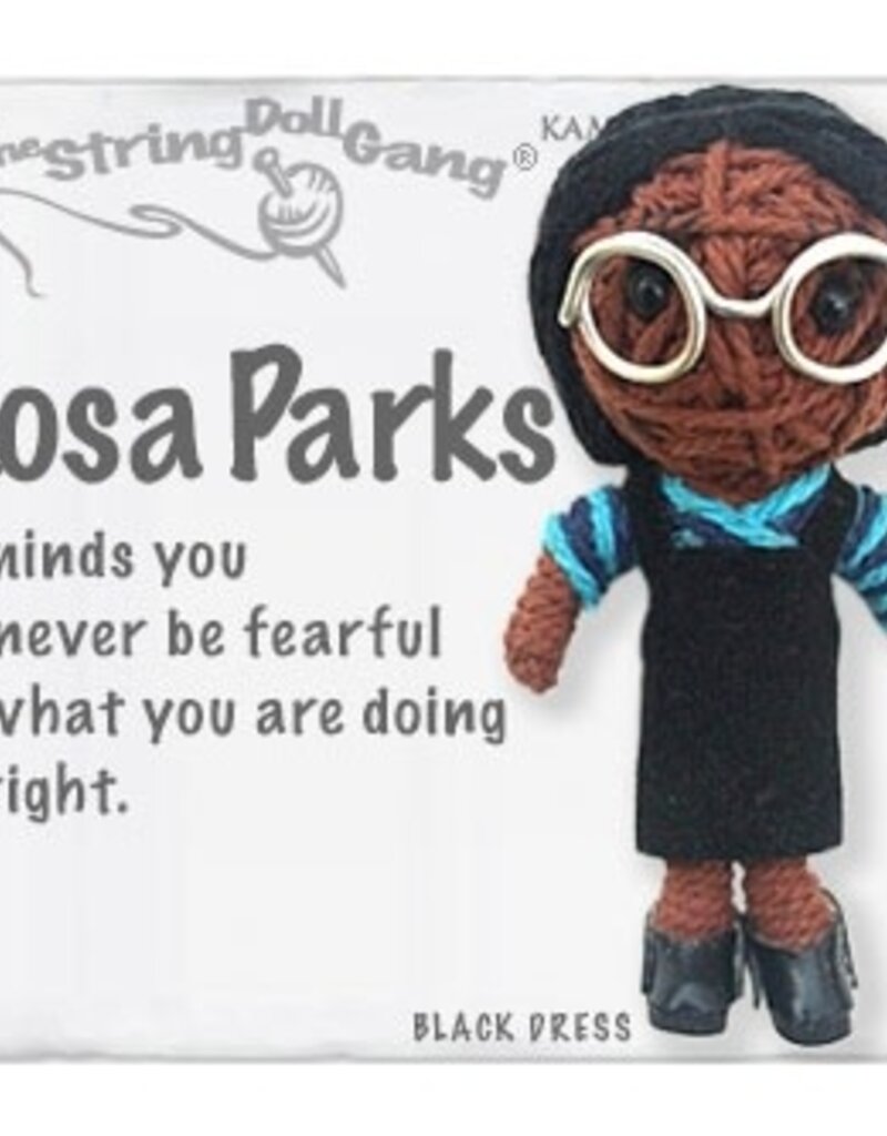 Kamibashi Rosa Parks String Doll Keychain