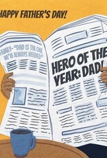 Good Paper Hero of the Year Father's Day Card