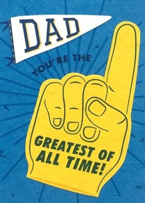 Good Paper Greatest of All Time Father's Day Card