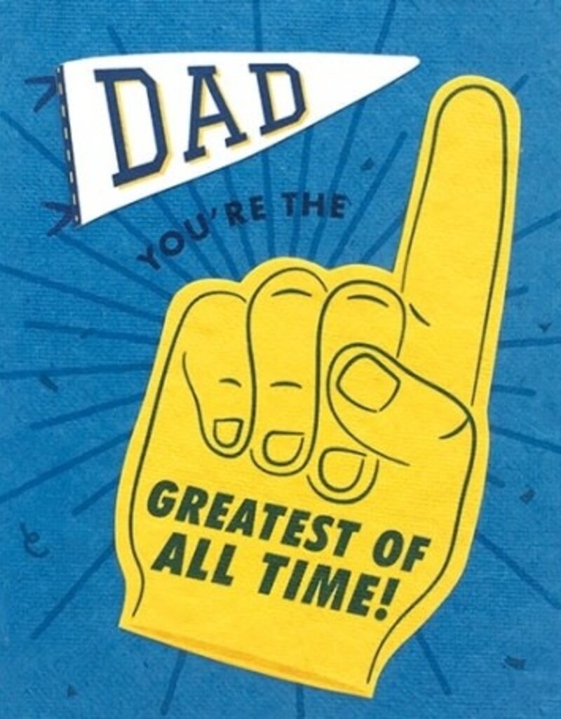 Good Paper Greatest of All Time Father's Day Card