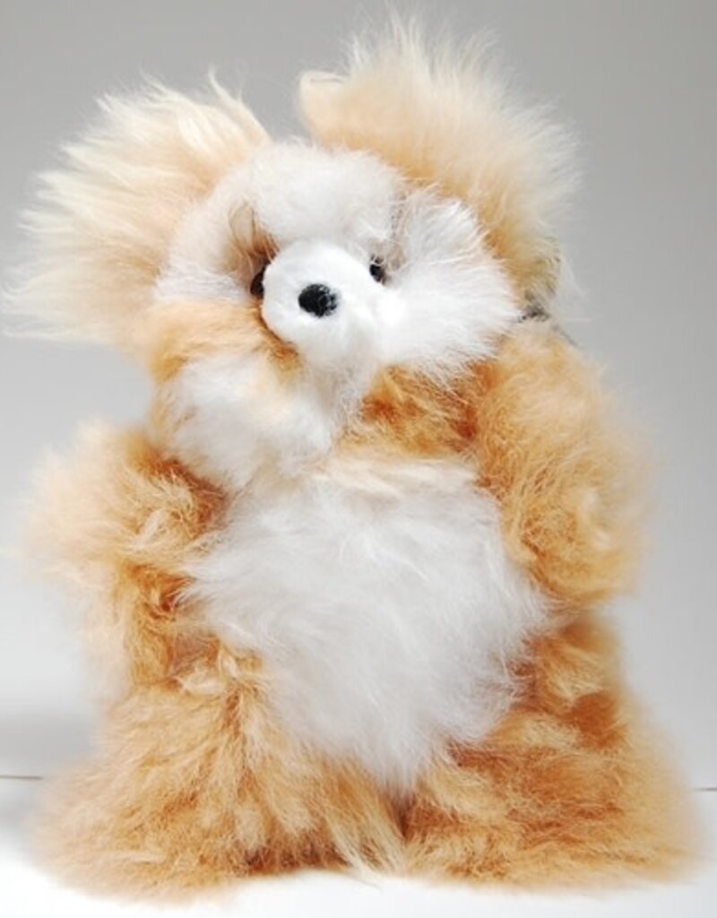 Minga Imports Alpaca Small Bear Stuffed Animal