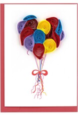 Quilling Card Balloons Quilled Gift Enclosure Card