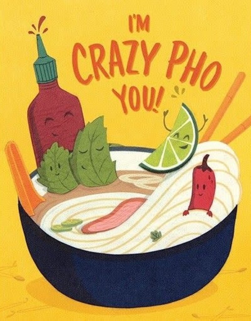 Good Paper Crazy Pho You Love Card