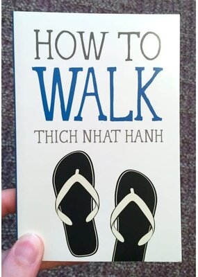 Microcosm How to Walk by Thich Nhat Hanh Paperback Book