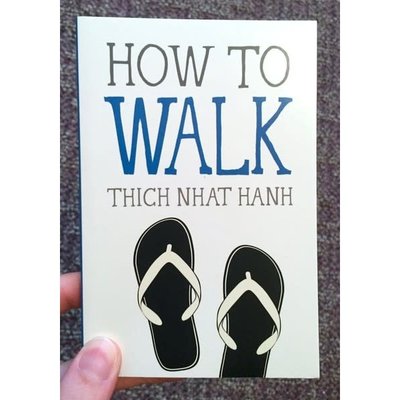 Microcosm How to Walk by Thich Nhat Hanh Paperback Book