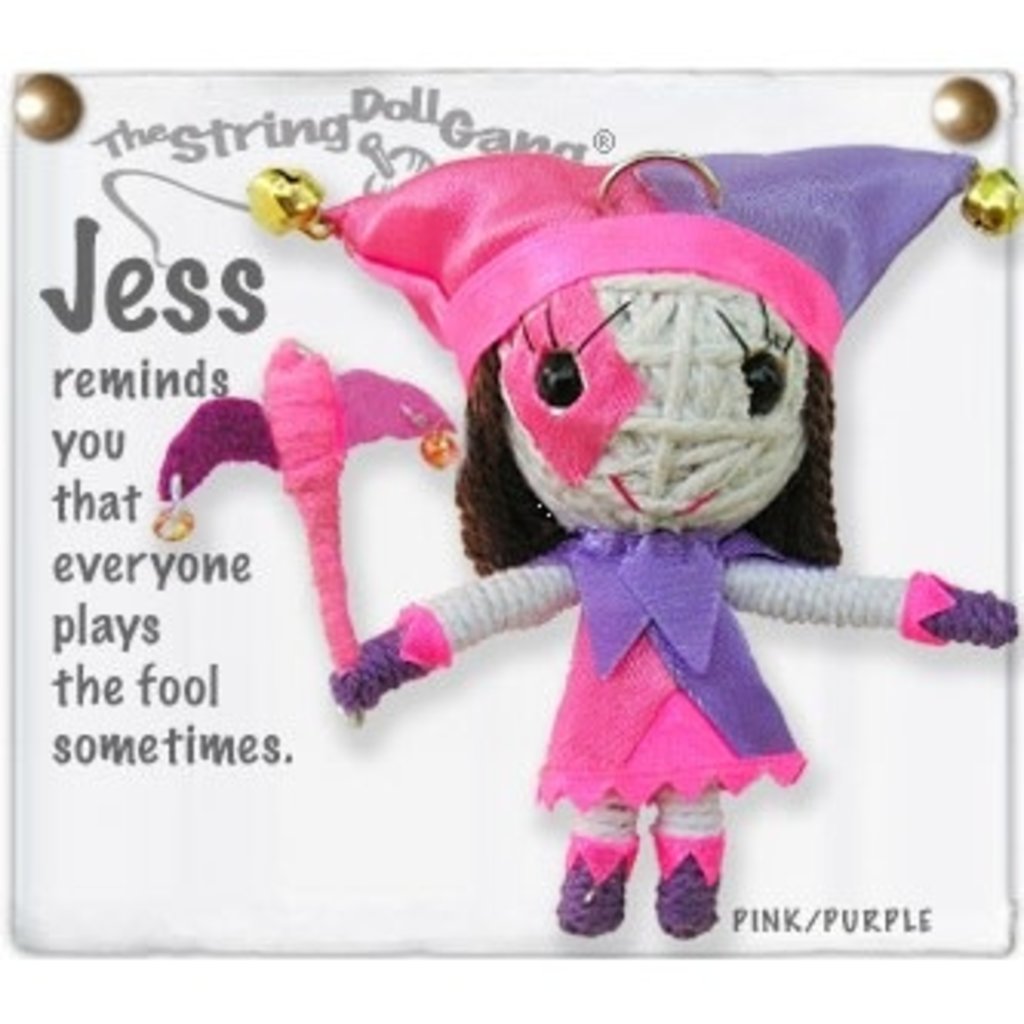 Kamibashi Jess the Jester String Doll Keychain
