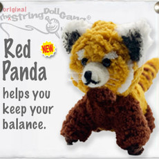 Kamibashi Red Panda String Doll Keychain
