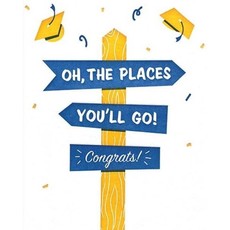 Good Paper Oh, the Places You'll Go! Graduation Card
