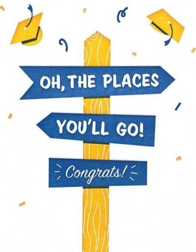 Good Paper Oh, the Places You'll Go! Graduation Card