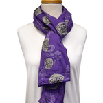 Unique Batik Flower Garden Scarf