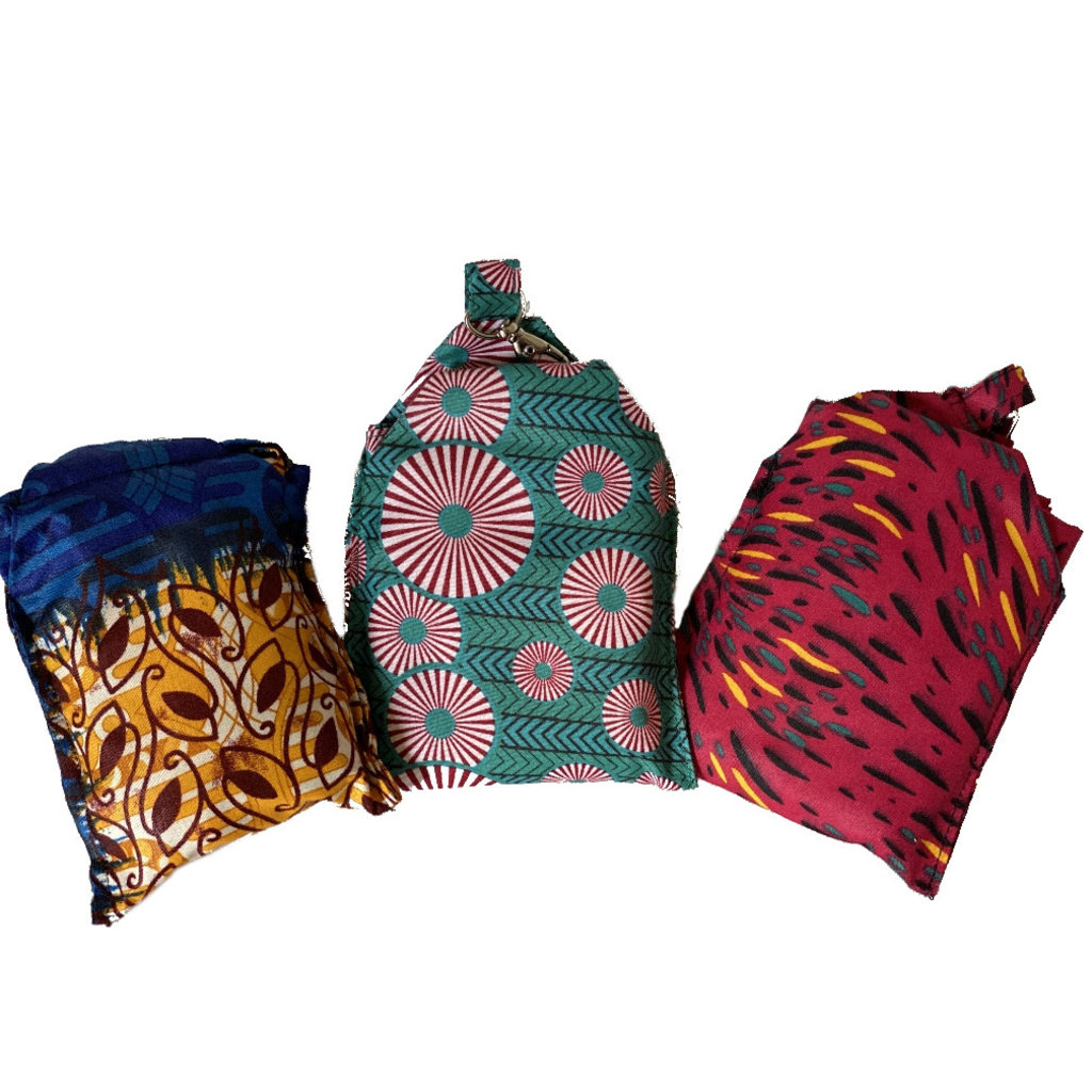 Creation Hive Kitenge Collapsible Shopping Tote