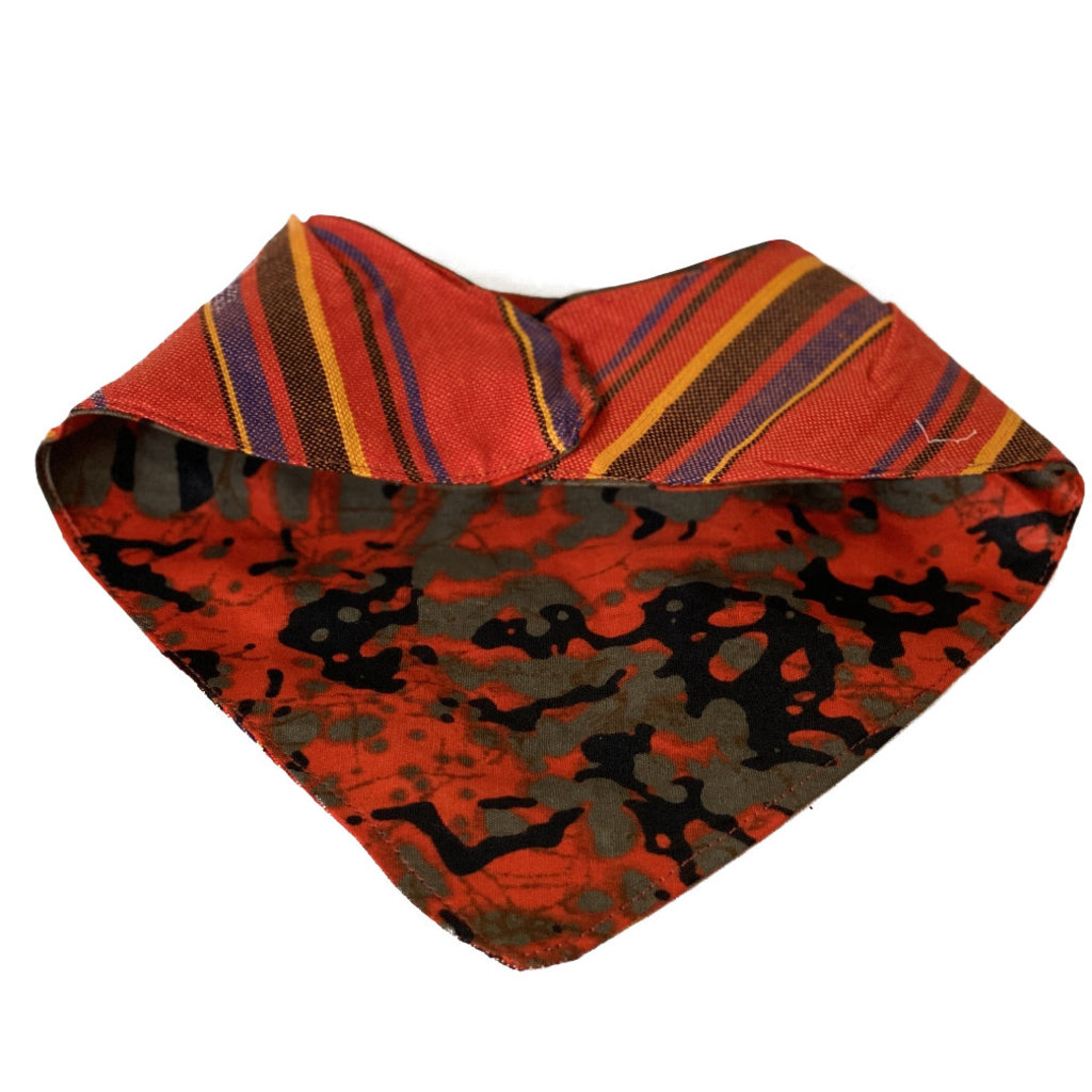 Creation Hive Kitenge & Kikoy Reversible Baby Bib