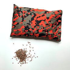 Creation Hive Kitenge Flaxseed Pillow with Lavender