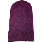 Andes Gifts Milkshake Alpaca Knit Hat: Wine