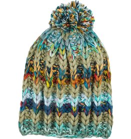 Andes Gifts Altiplano Knit Hat: Teal