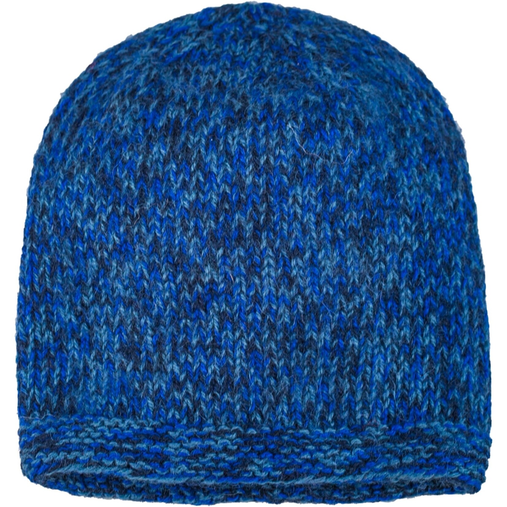 Andes Gifts Blended Knit Hat: Cobalt