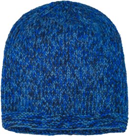 Andes Gifts Blended Knit Hat: Cobalt