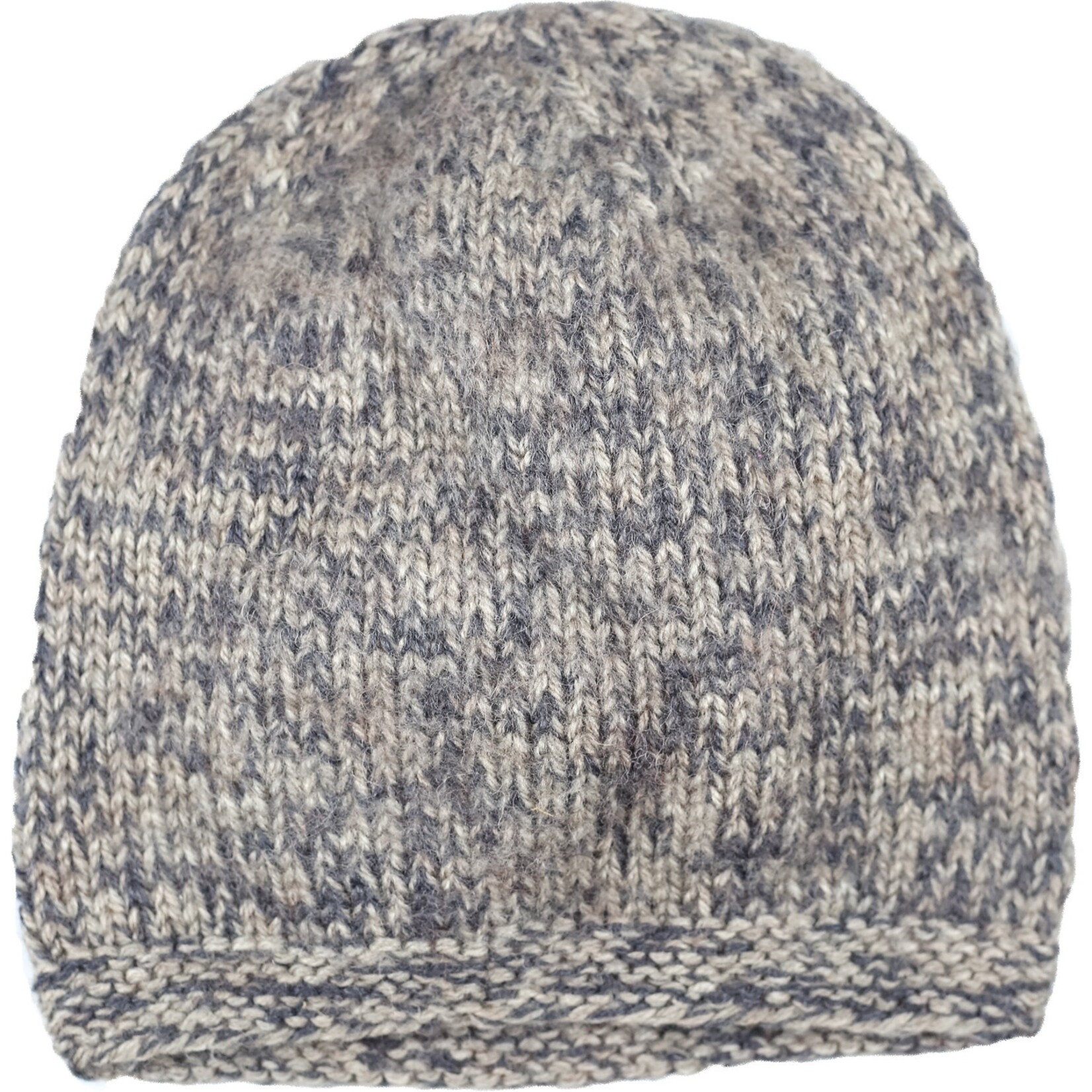 Andes Gifts Blended Knit Hat: Natural