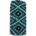 Andes Gifts Diamond Knit Ear Warmer: Aqua