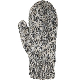 Andes Gifts Blended Knit Mittens: Natural