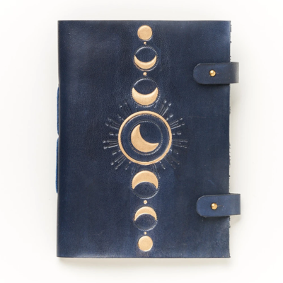 Matr Boomie Indukala Crescent Moon Leather Journal