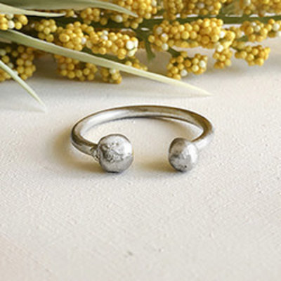 World Finds Persephone Silver Ring