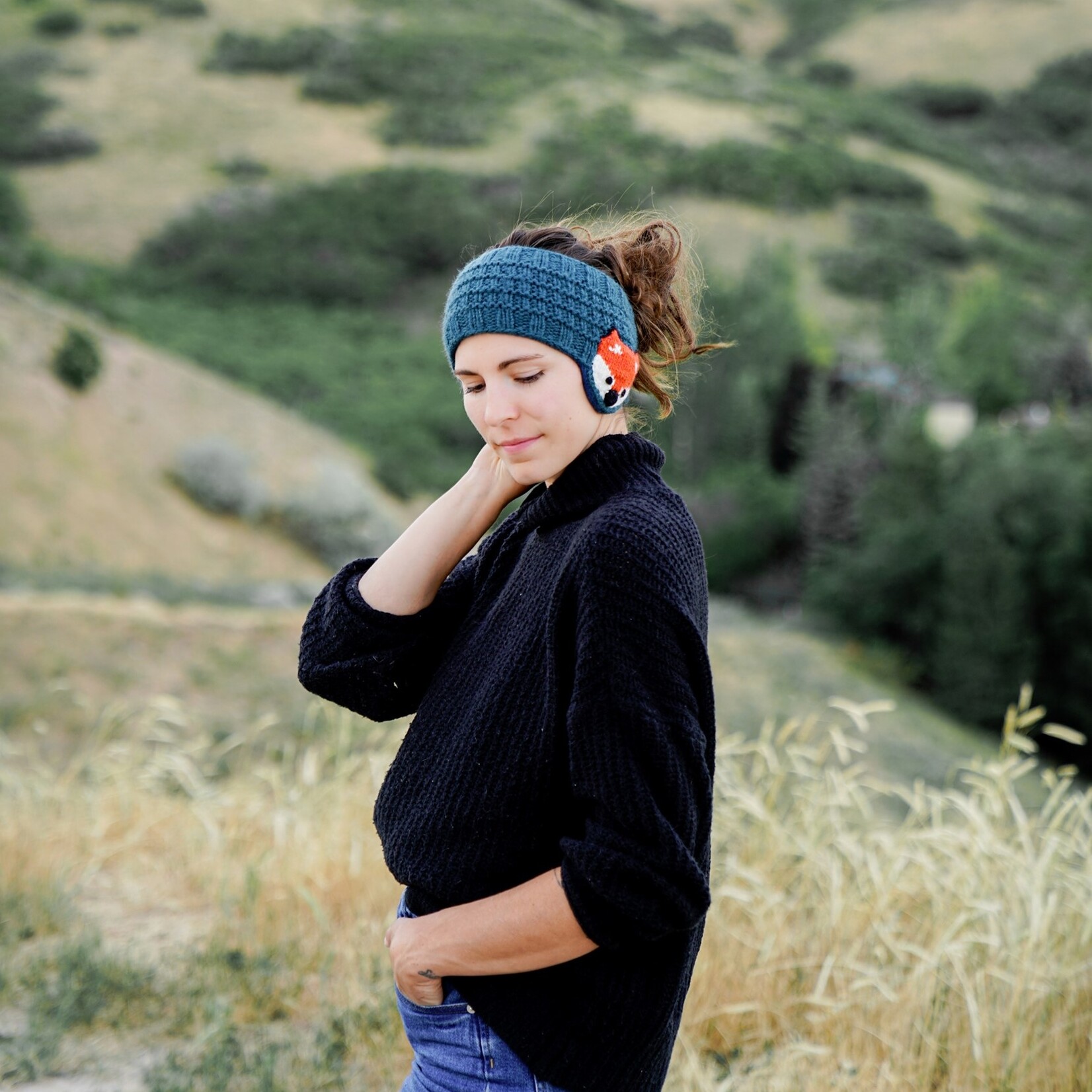 Andes Gifts Animal Ear Warmer: Fox