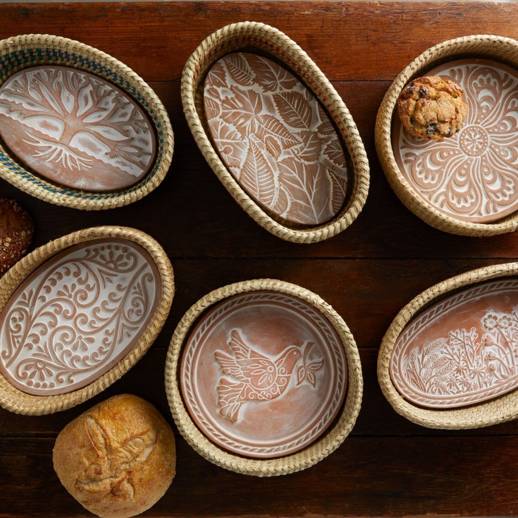 Serrv Bread Warmer: Tree of Life