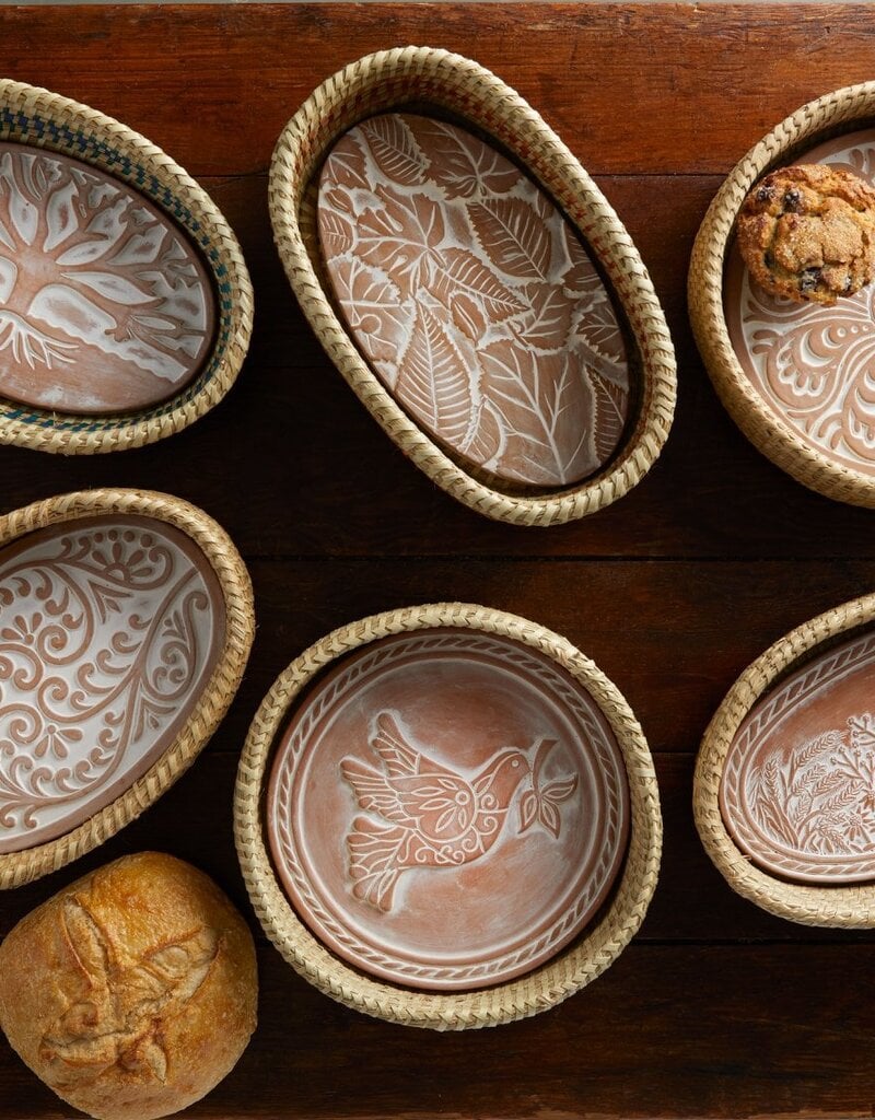 Peace Dove Basket Bread Warmer - Bangladesh