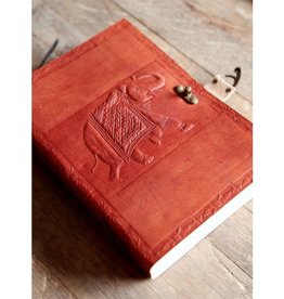 Ten Thousand Villages Leather Elephant Journal