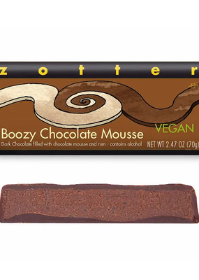 Zotter Chocolate Boozy Chocolate Mousse Hand-Scooped Chocolate