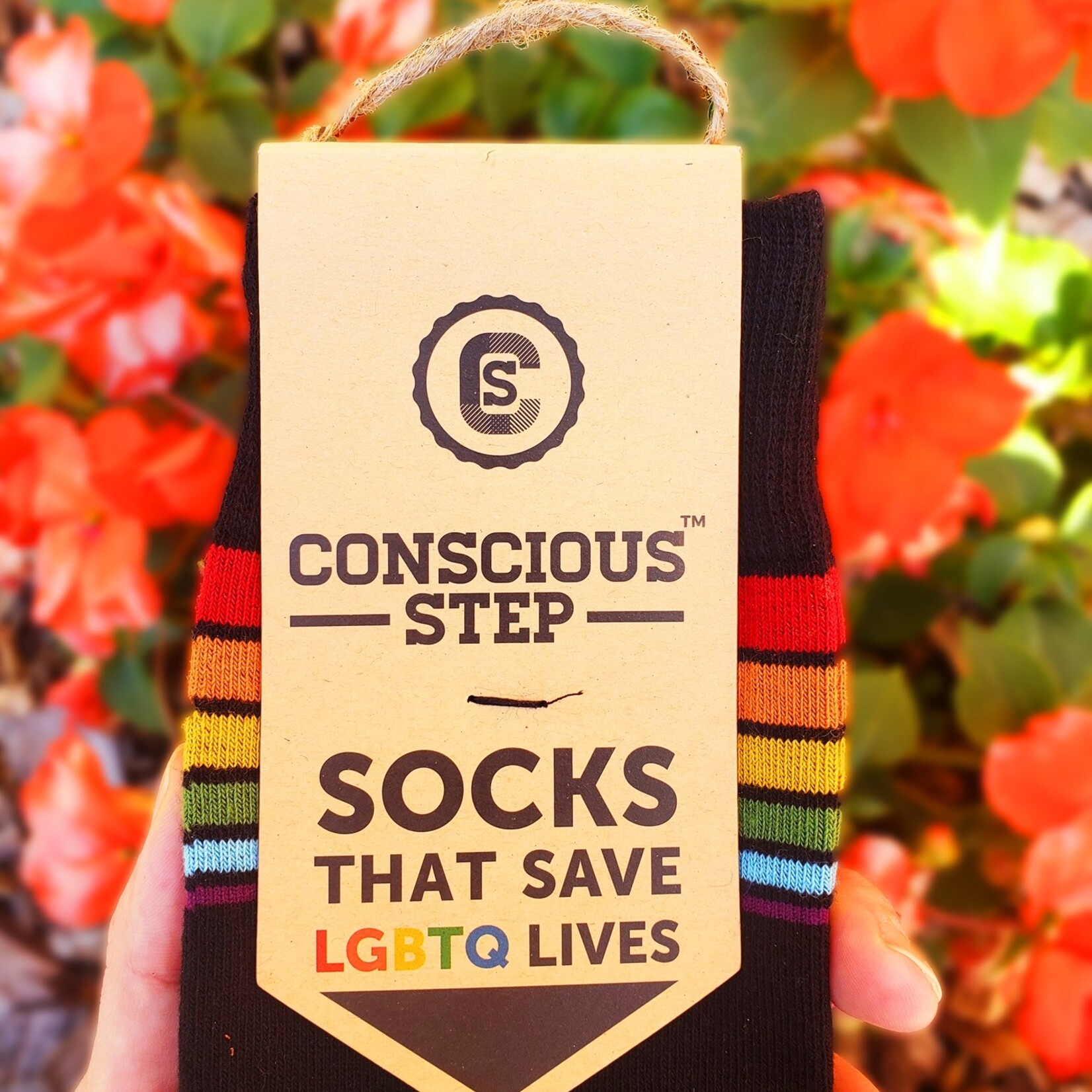 Conscious Step Socks that Save LGBTQ Lives: Black