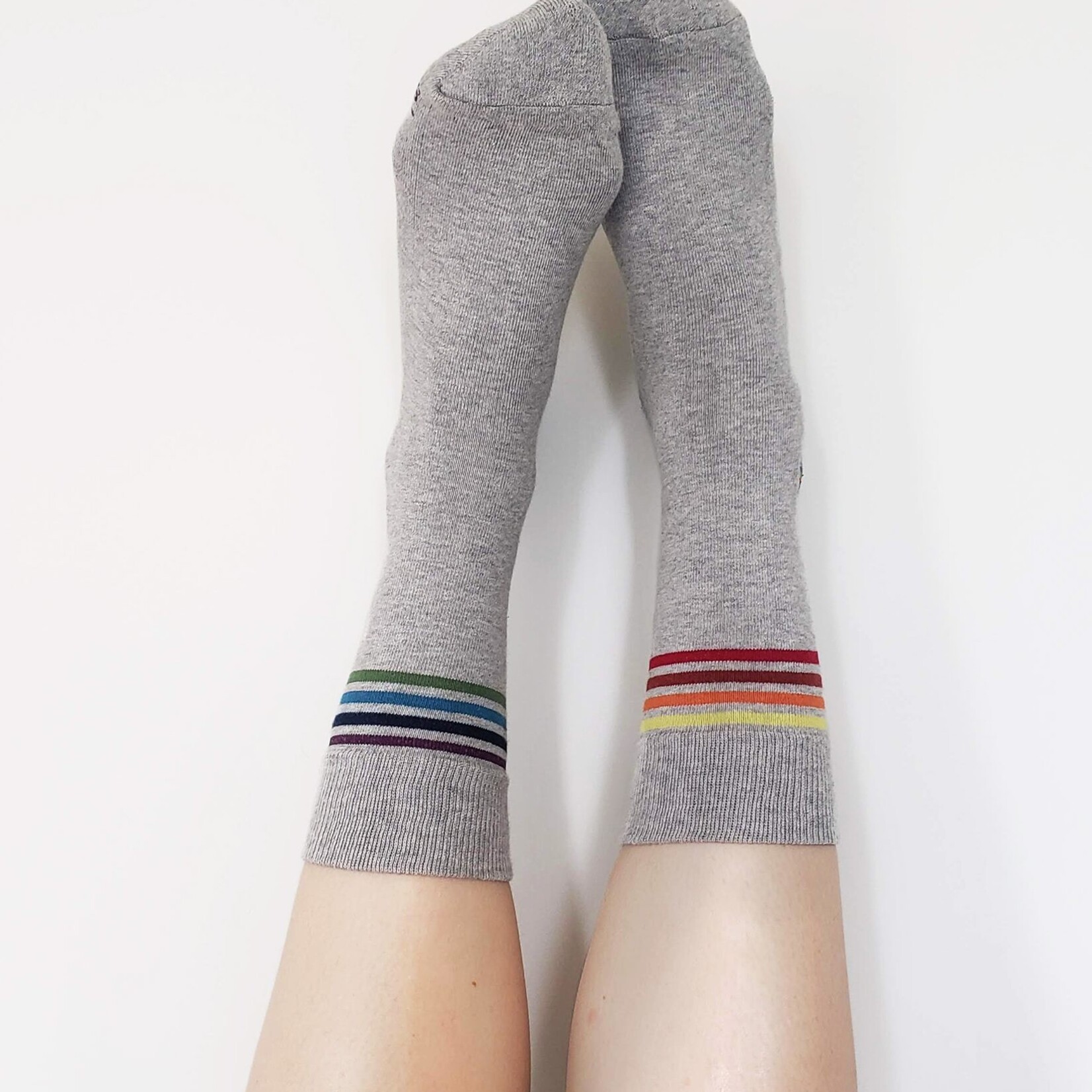 Conscious Step Socks that Save LGBTQ Lives: Grey