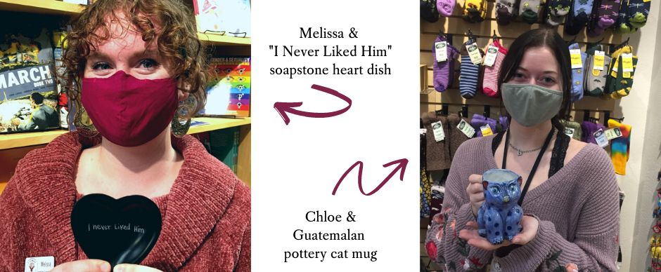 Melissa & Chloe's favorite items.