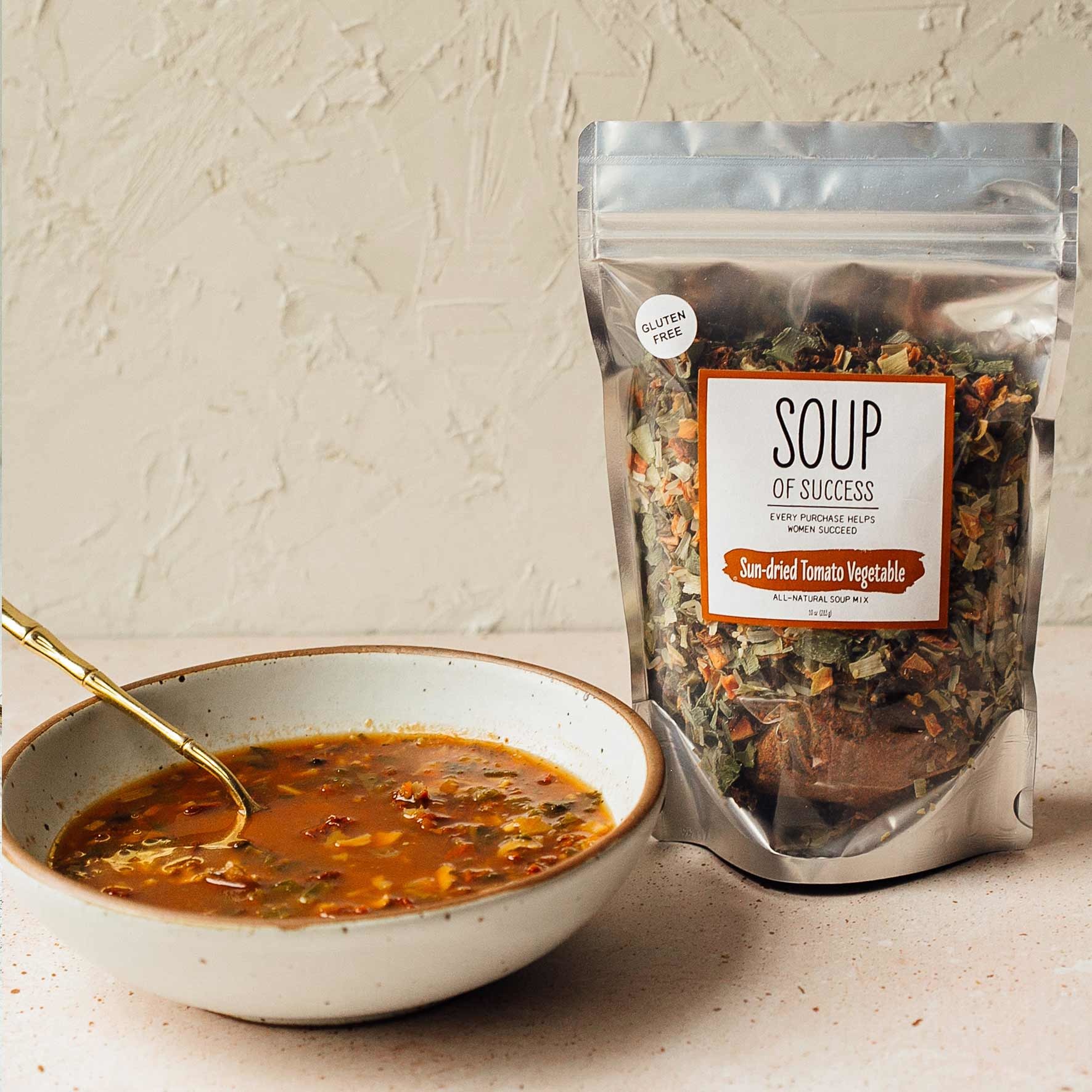 Sun-dried Tomato and Vegetable Soup - Gluten Free - Global Gifts