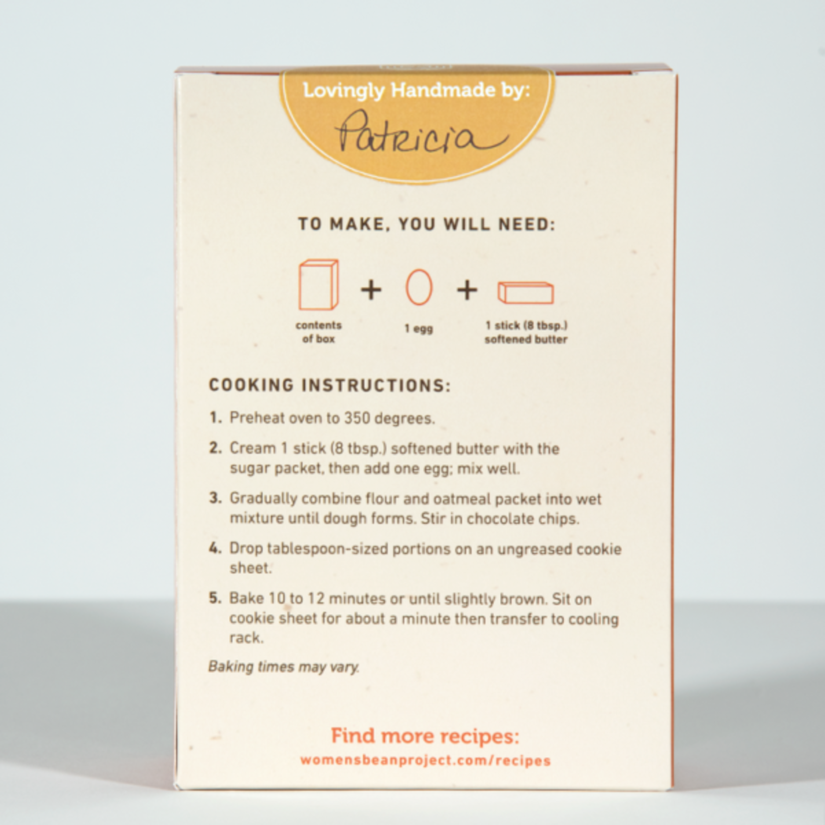 Women's Bean Project Snickerdoodle Cookie Mix