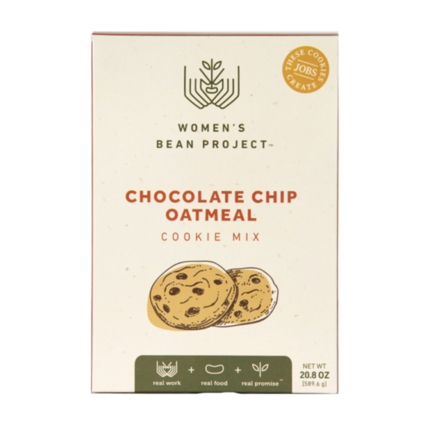 Women's Bean Project Chocolate Chip Oatmeal Cookie Mix