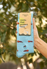 Conscious Step Socks that Protect Lions