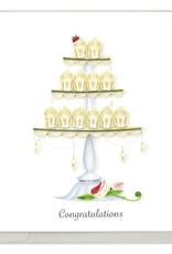 Quilling Card Cupcake Tower Quilled Wedding Card