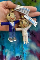 Kamibashi Kamala Blue Jacket String Doll Keychain