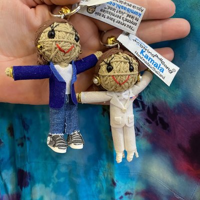 Kamibashi Kamala Blue Jacket String Doll Keychain