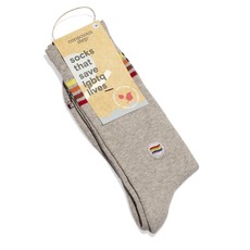 Conscious Step Socks that Save LGBTQ Lives: Grey