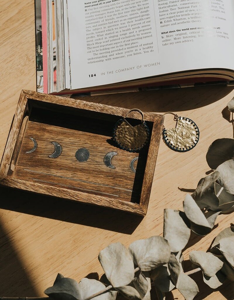 Matr Boomie Jyotisha Moon Phase Jewelry Tray