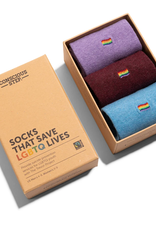 Conscious Step Solid Socks that Save LGBTQ Lives Gift Box