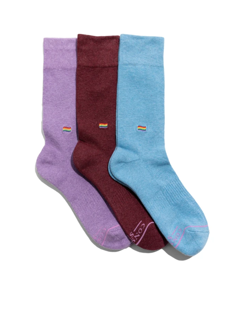 Conscious Step Solid Socks that Save LGBTQ Lives Gift Box