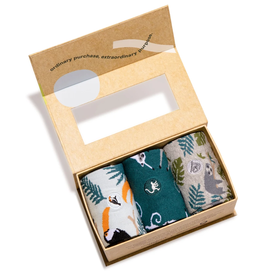 Conscious Step Gift Box: Socks that Protect Rainforest Animals