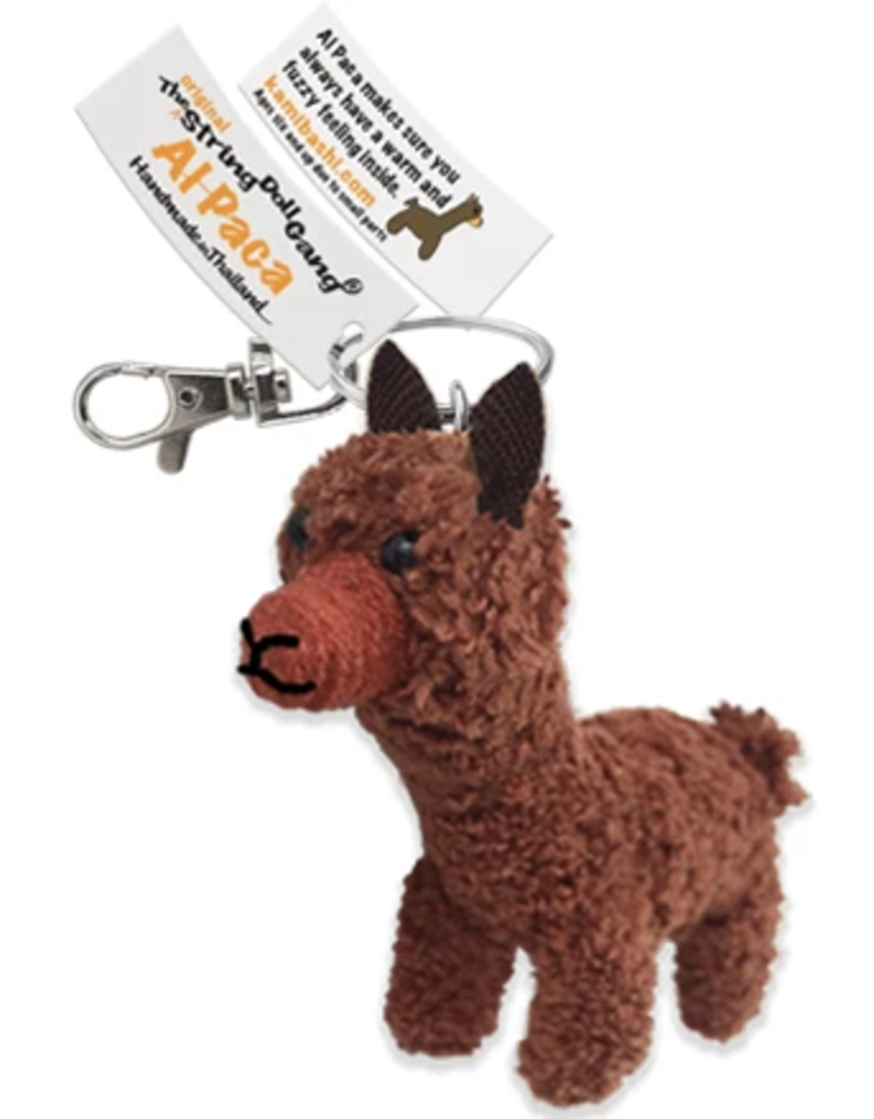 Kamibashi Al Paca String Doll Keychain