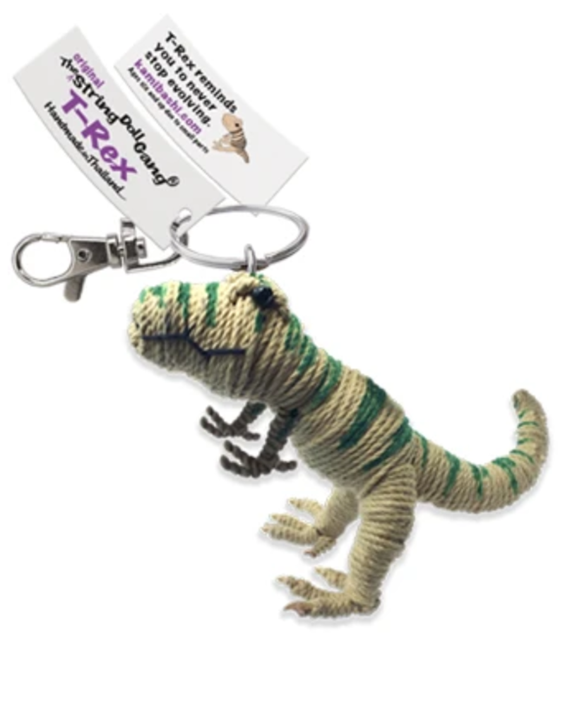 Kamibashi T-Rex String Doll Keychain