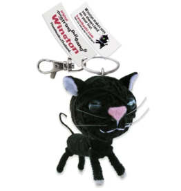 Kamibashi Winston the Cat String Doll Keychain